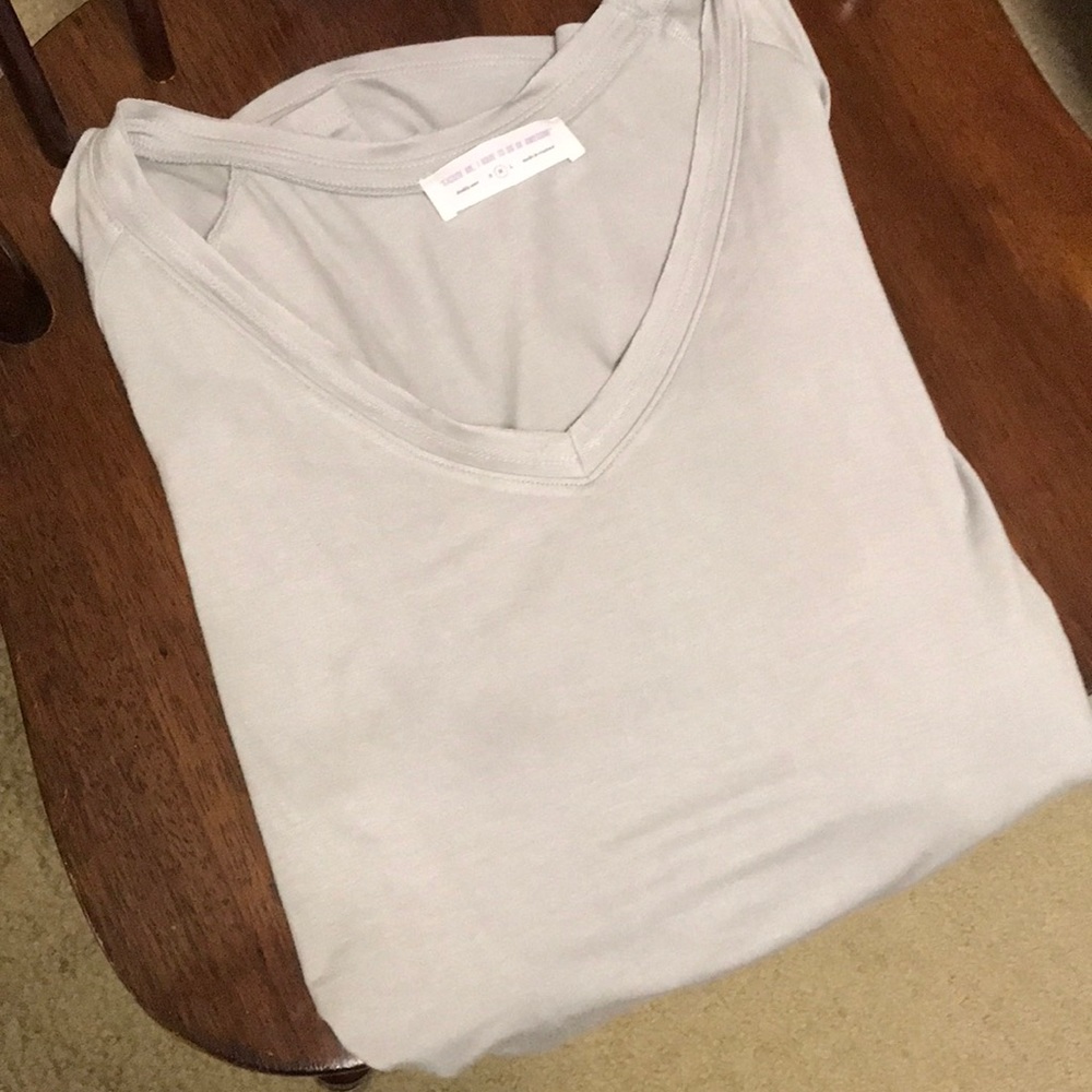 Dress Up Women’s Light Grey Oversized Tee